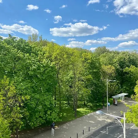 Rozbrat Studio With Park View Warsaw Exterior photo